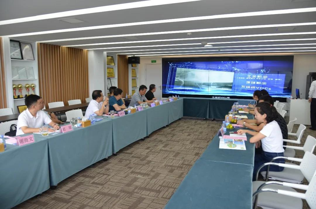 寧夏自治區(qū)工商聯(lián)主席何曉勇一行來(lái)到九九環(huán)?？疾熘笇?dǎo)