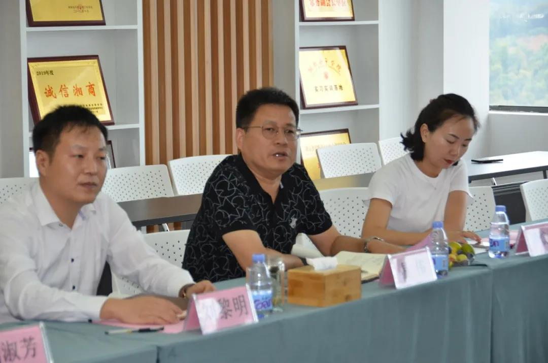 寧夏自治區(qū)工商聯(lián)主席何曉勇一行來(lái)到九九環(huán)?？疾熘笇?dǎo)