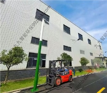 廠界、廠內(nèi)主要運輸通道的無組織排放粉塵治理
